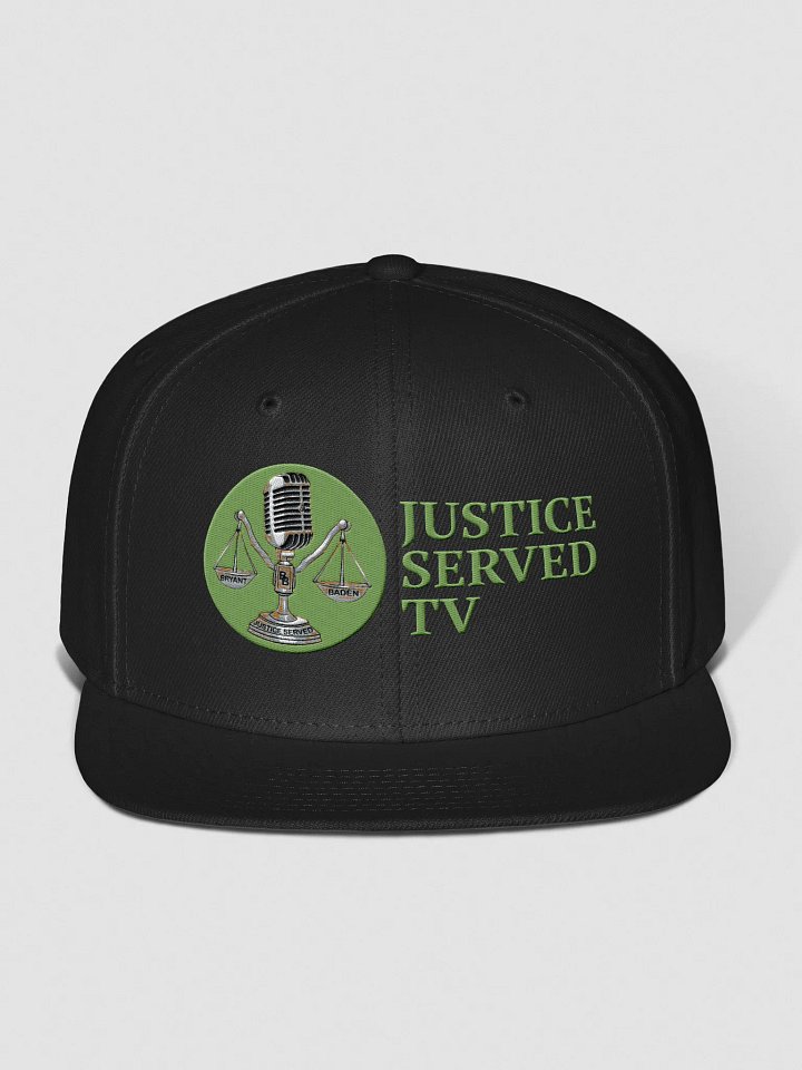 Justice Served TV Wool Blend Snapback Cap product image (1)