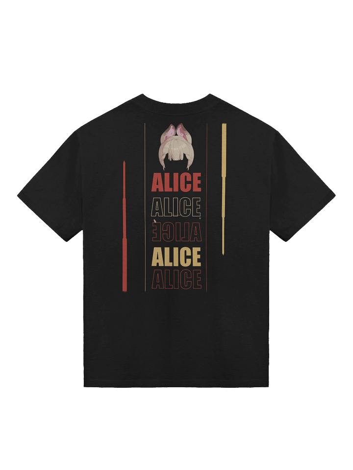 Alice Oversized Premium Heavyweight T-Shirt Front and Back print Zenless Zone Zero product image (8)