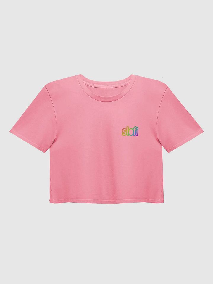 Slofi "Hyper Colour" Text Crop Top product image (1)