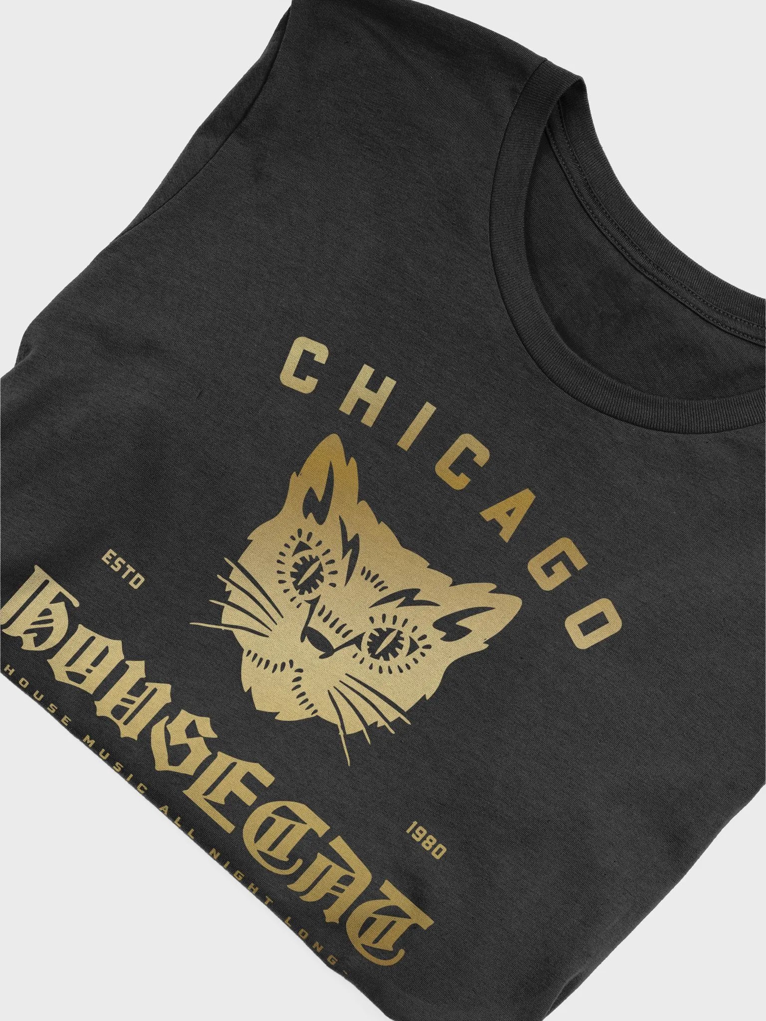 HouseCat v2 Bella+Canvas Supersoft T-Shirt (Gold) product image (44)