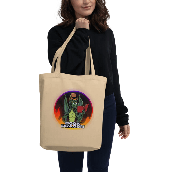 Book Dragon Eco Tote product image (2)