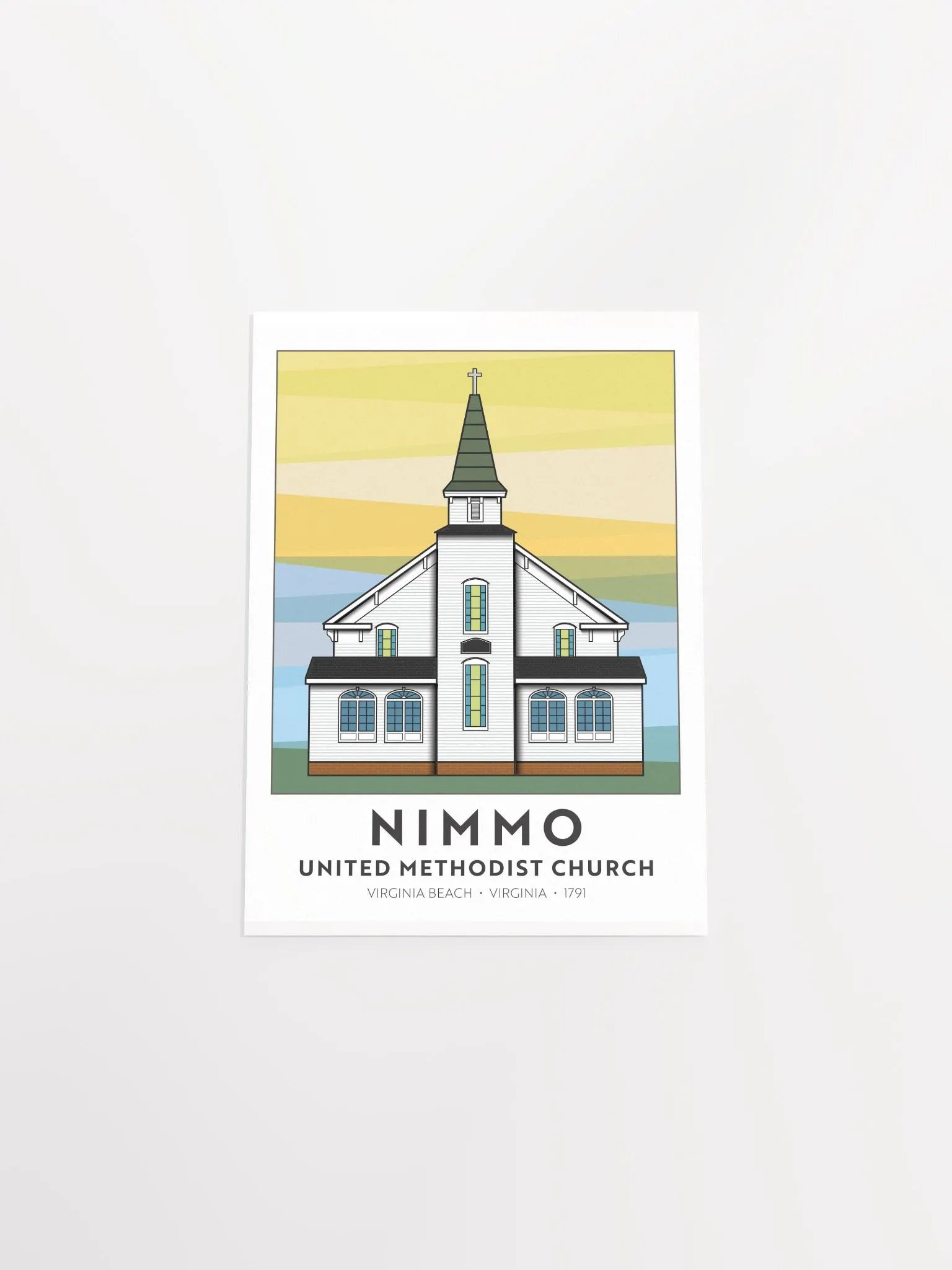 Nimmo Church Art Print product image (2)