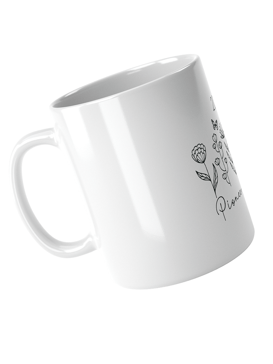 Pioneer School 2025 Mug with Floral Line Art – JW Ministry Gift product image (4)