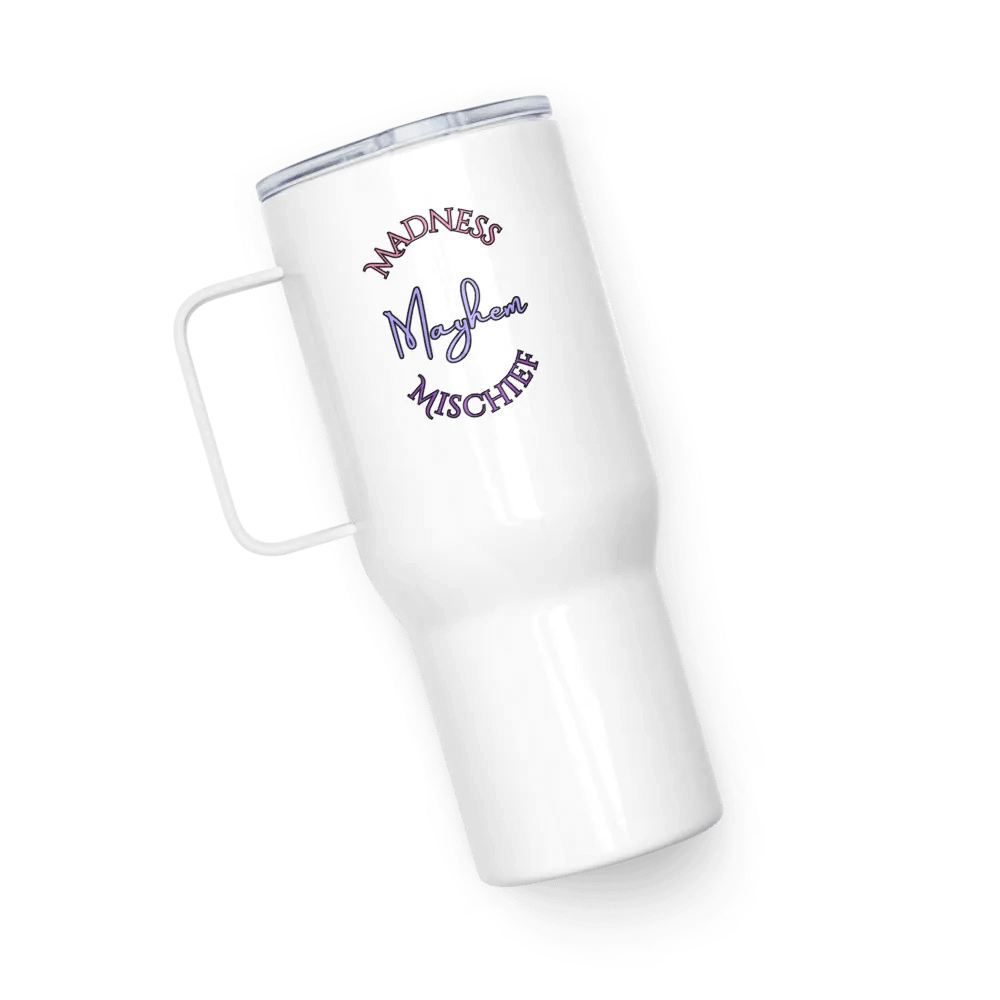 Madness/Mischief/Mayhem Travel Mug product image (5)