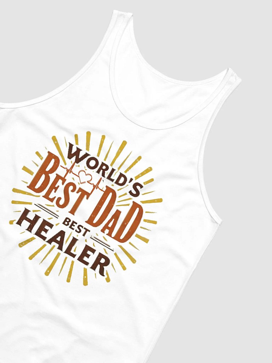 Best Dad Best Healer Tank product image (16)