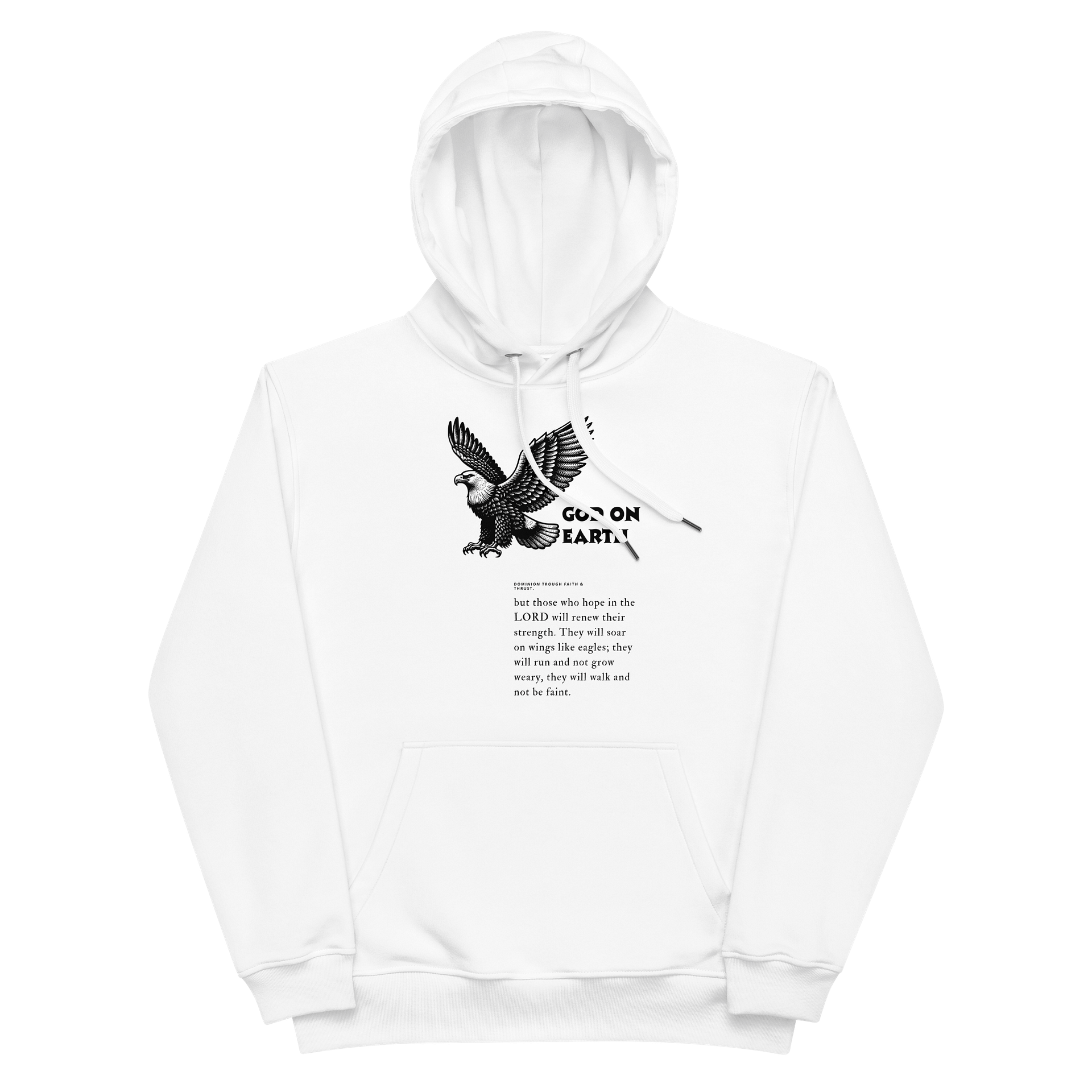 God on Earth Eagle Men's Hoodie product image (2)