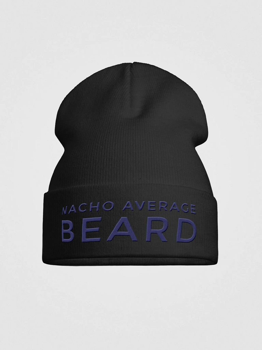 Nacho Average Beard Cotton Blend Beanie product image (1)