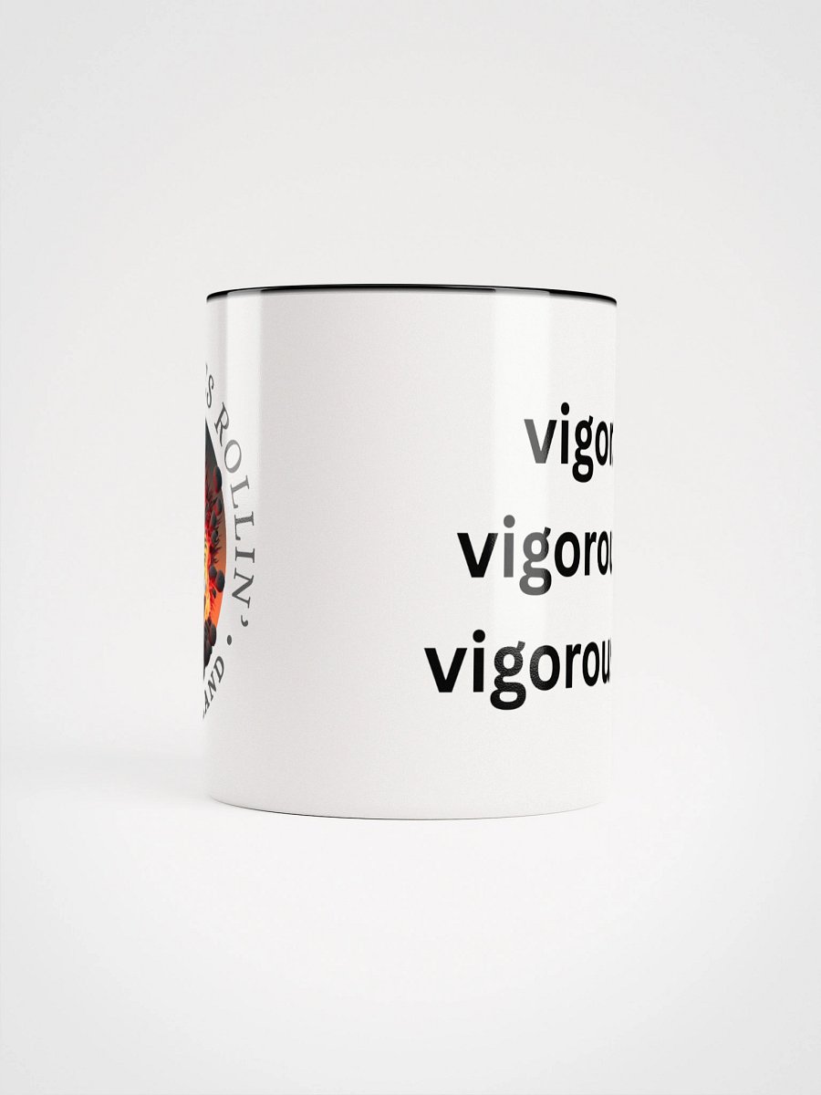 11 ounce 2P's Rollin' Hawaii Island Logo with "vigor. vigorous. vigorously" text product image (5)