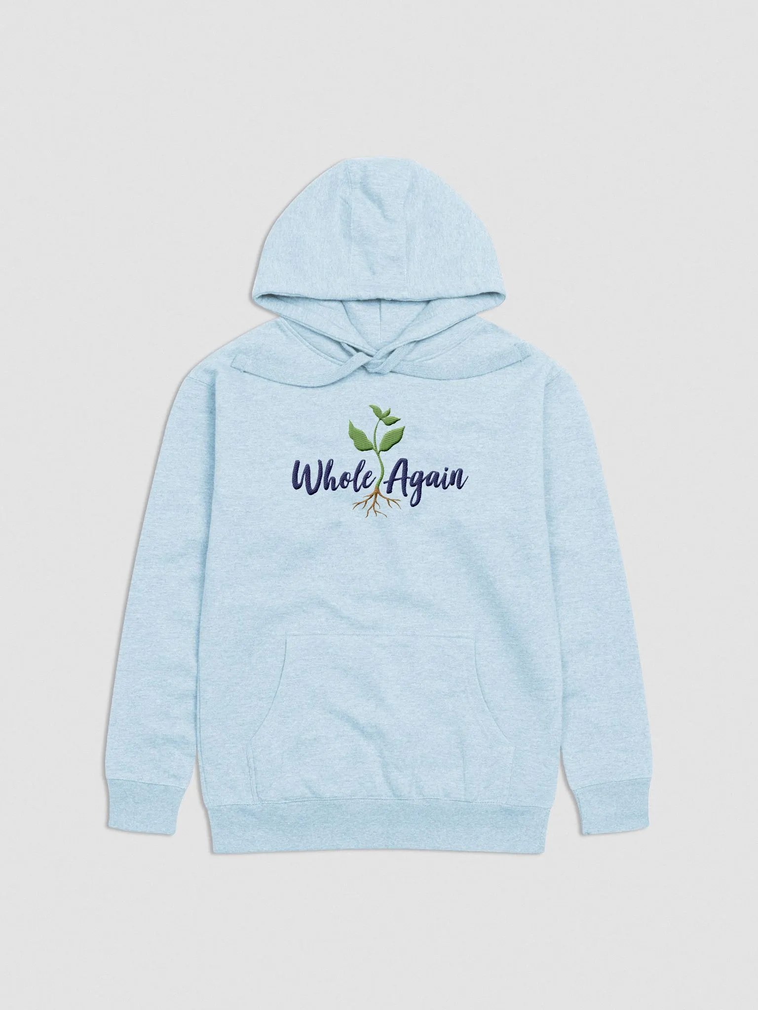 Whole Hoodie - Blue Logo product image (13)
