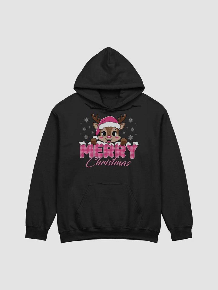 Retro Vintage Reindeer Pink Christmas Baby Deer product image (1)