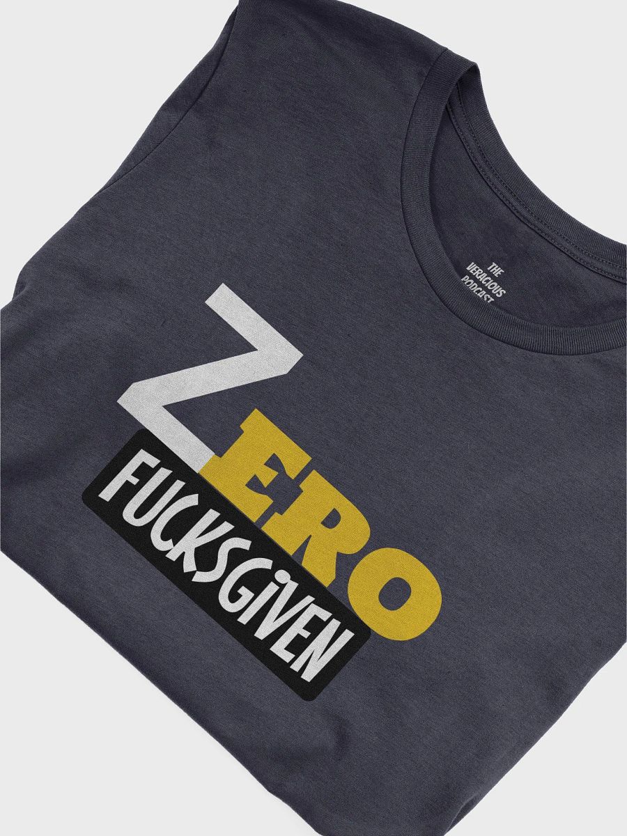 Zero Fucks Supersoft T-Shirt product image (6)