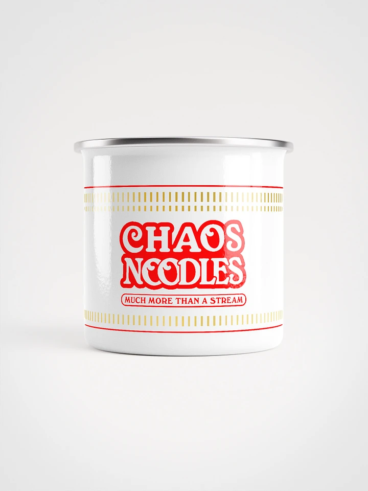 Chaos Noodles - Enamel Mug product image (1)