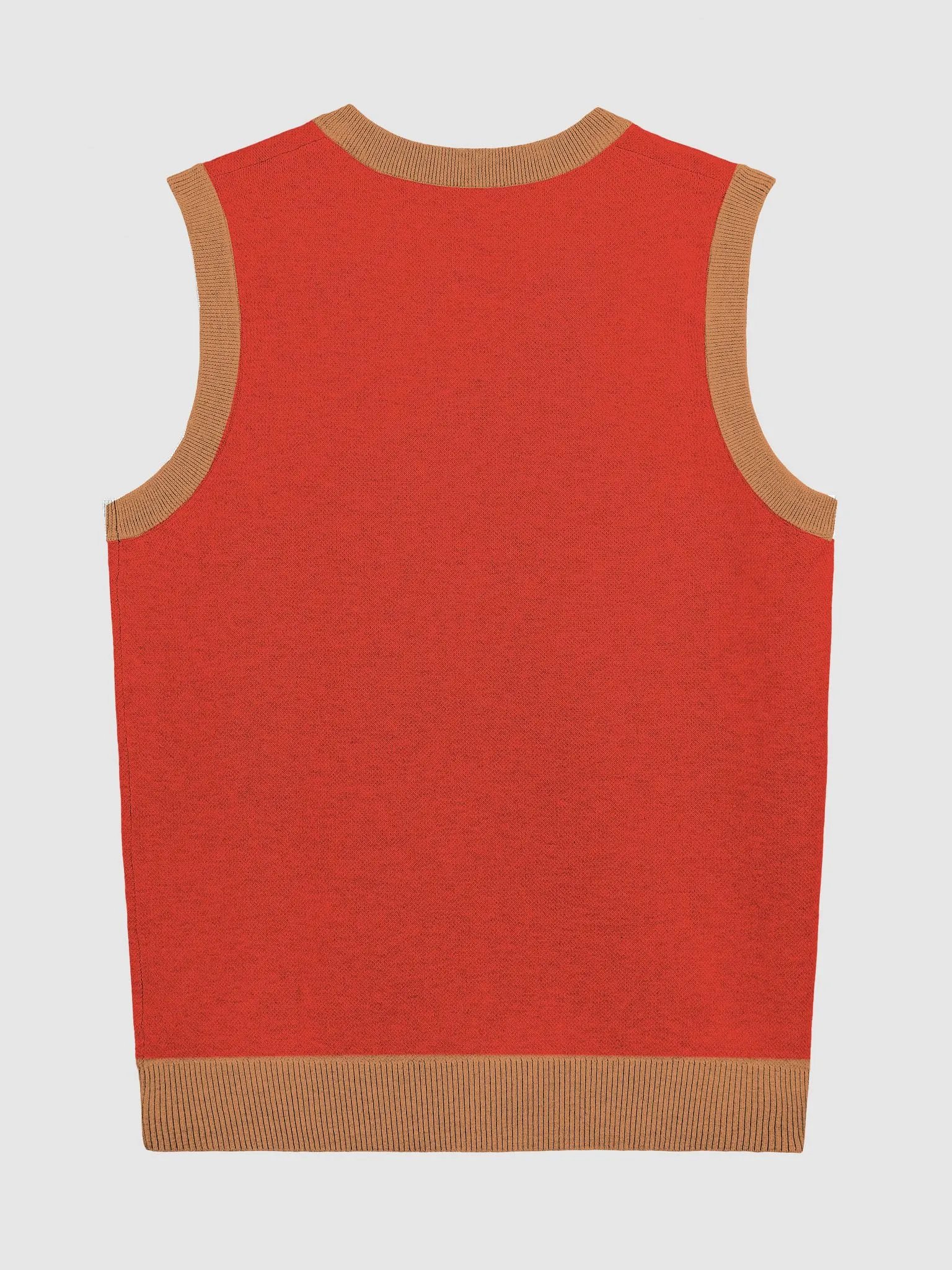 Red Holiday Vest product image (10)