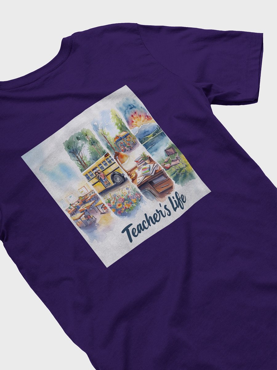 Teacher's Life Apple Pocket Tee product image (35)