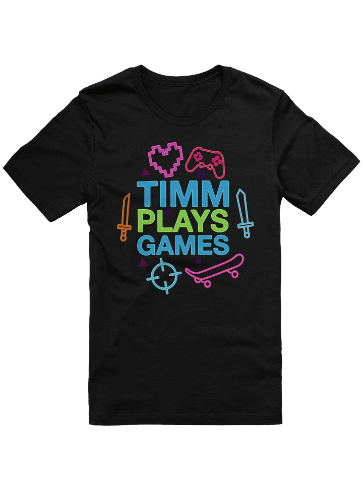 The Timm Plays Games Female T-Shirt product image (1)