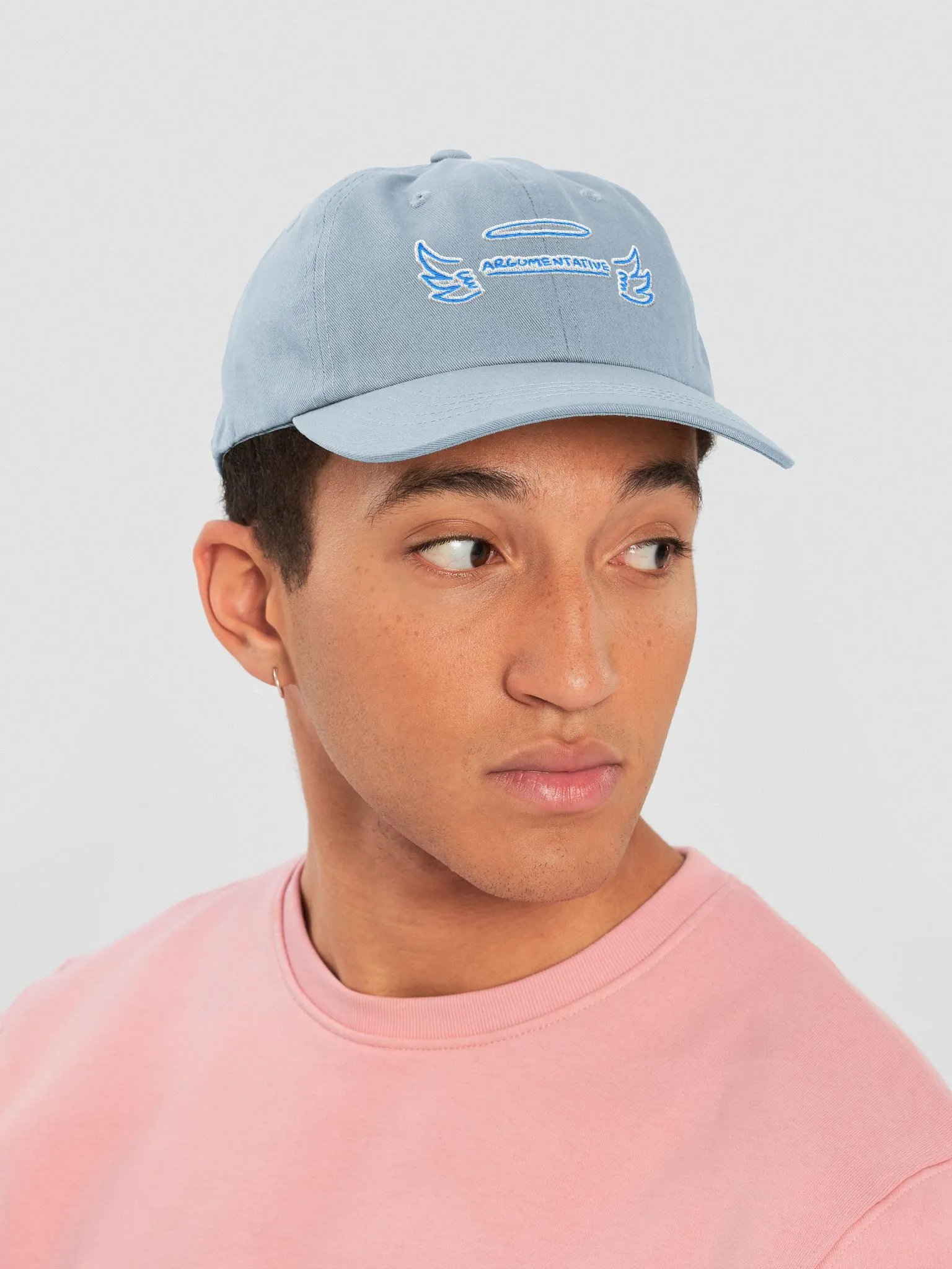 ANGELIC (aqua bubble design) classic dad hat product image (5)