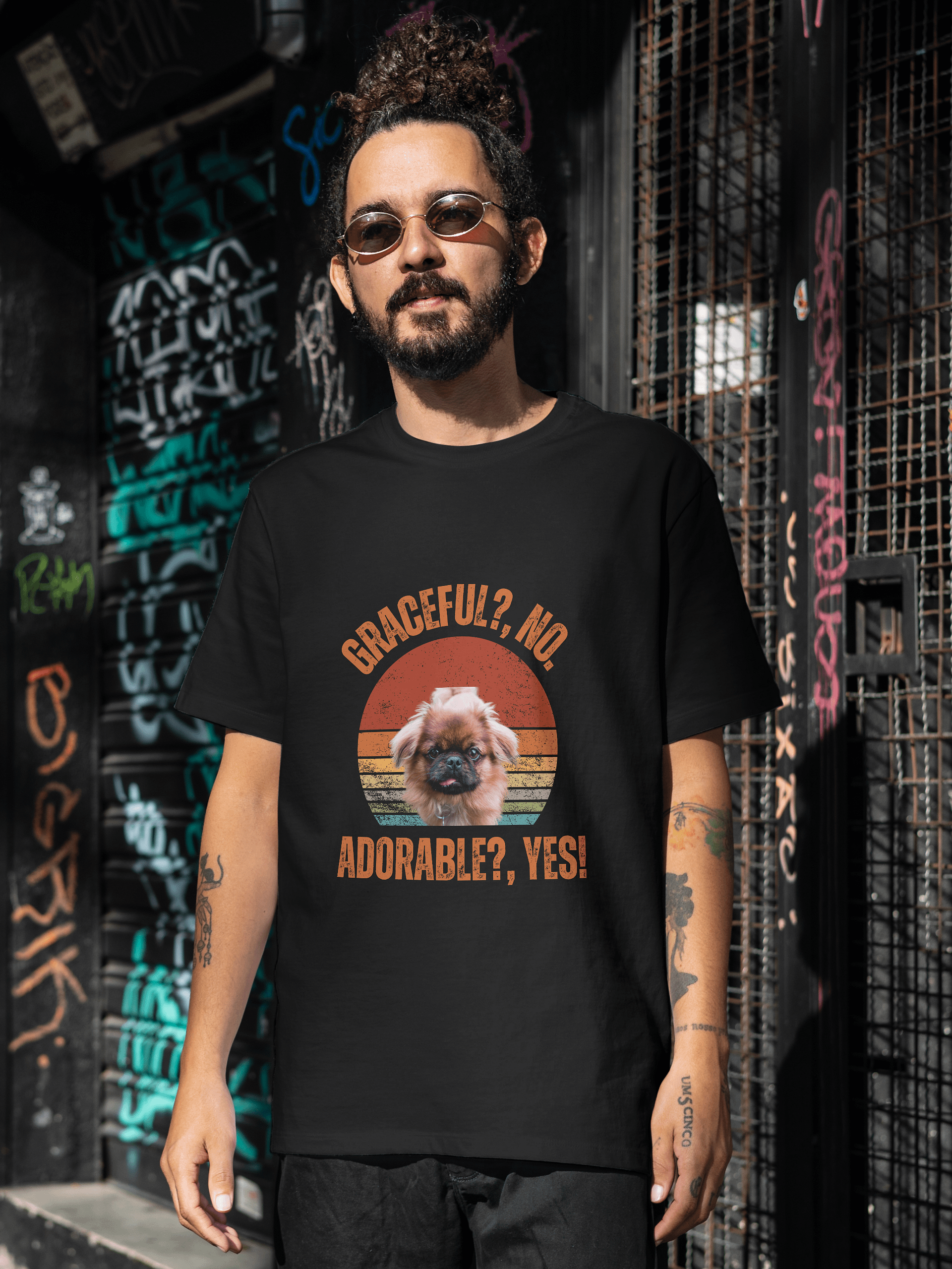 Gracefully Adorable Pekingese T-Shirt product image (4)
