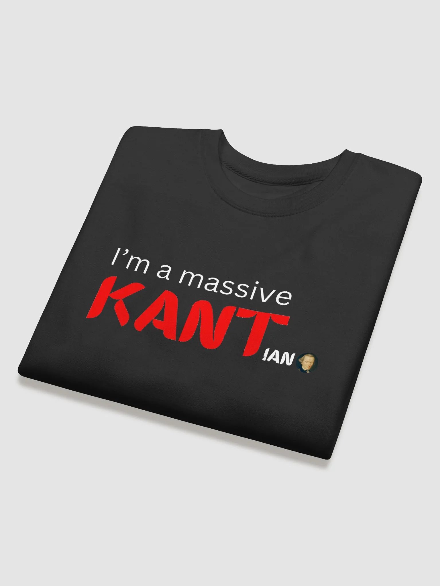 Massive Kantian - White lettering with red accent product image (28)