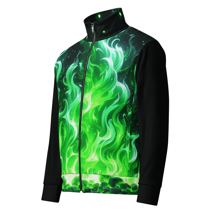 Mystic Ember Unisex Track Jacket | Ai Design product image (1)