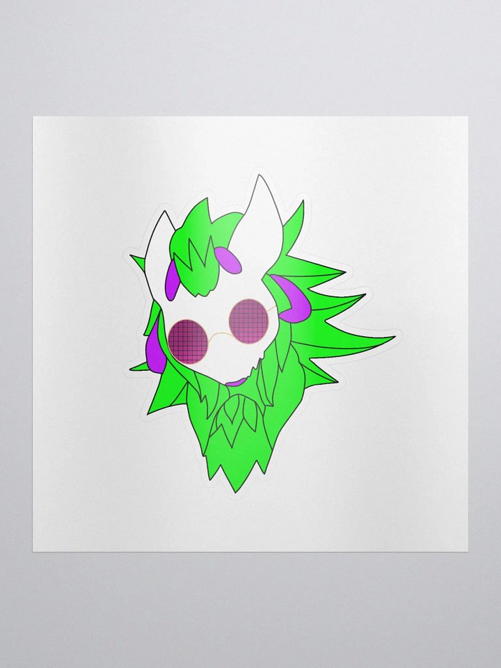 RED4CTED Logo Sticker product image (1)