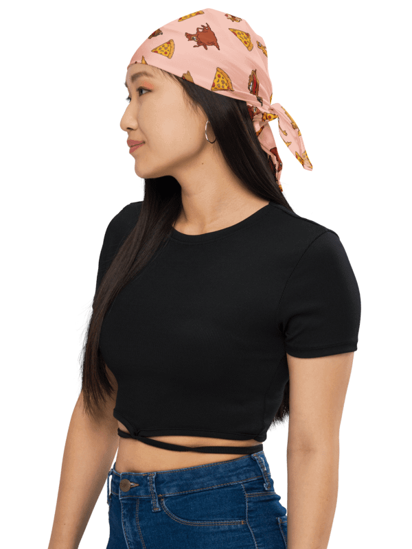 Pizza Panic Bandana - Peach product image (1)