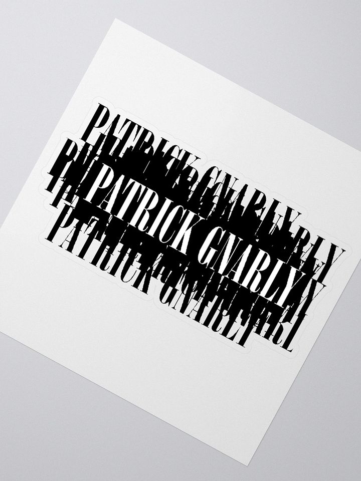 Patrick Gnarly Stamp Sticker product image (2)