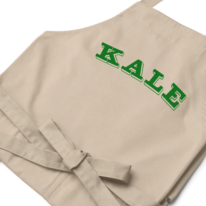 Kale Cotton Twill Apron product image (2)