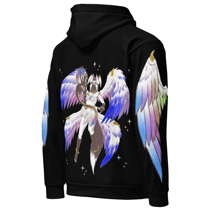 Bisexual Pride Angel Hoodie - Positions A product image (1)