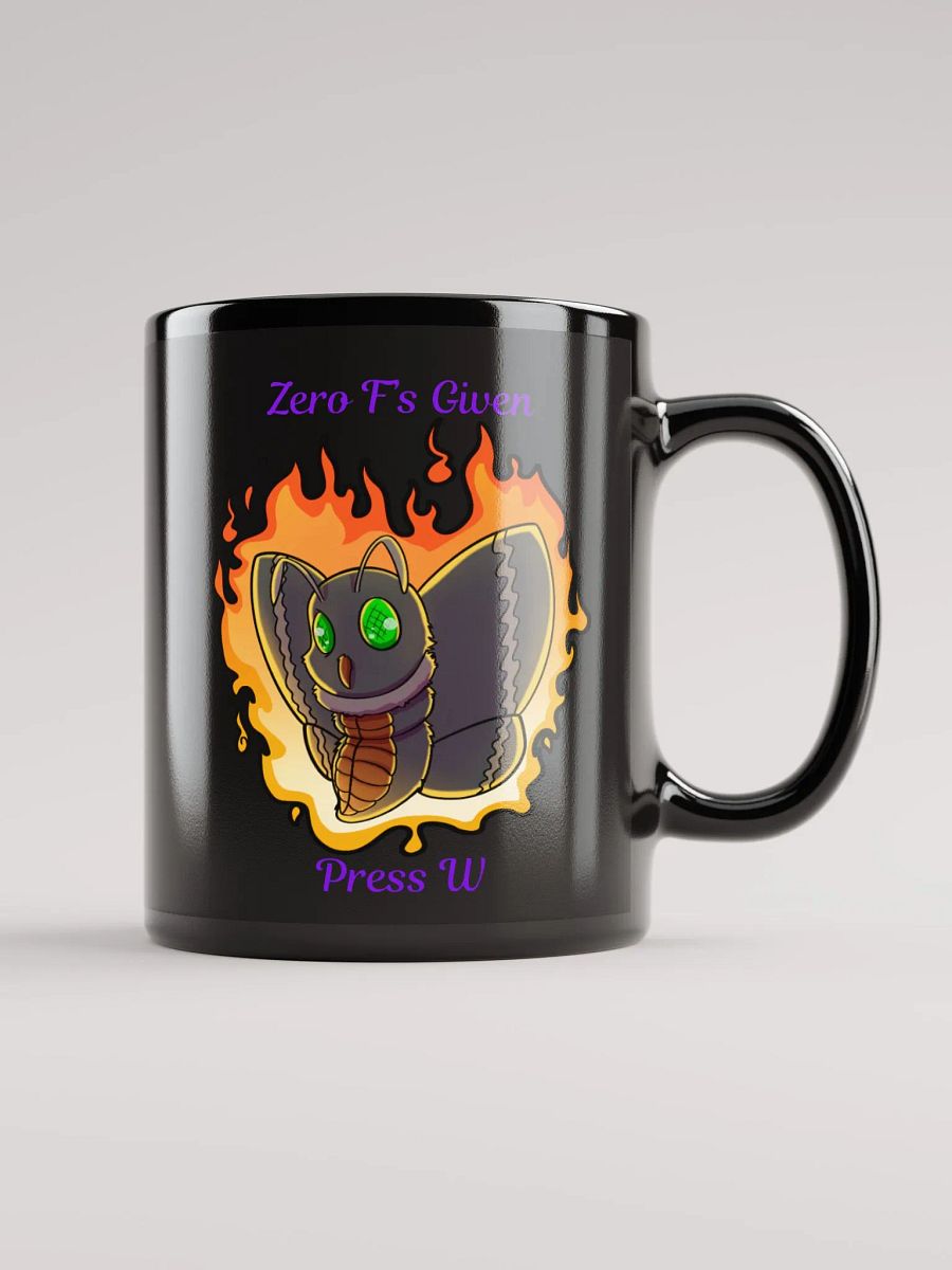 Zero F's Given Black Mug product image (1)