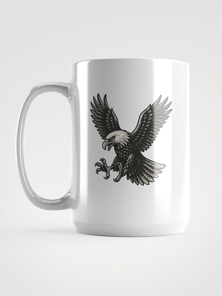 Eagle in Flight Coffee Mug – Rugged Sportsmen Style product image (1)