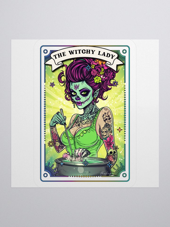 Zombabes: The Witchy Lady Sticker product image (1)