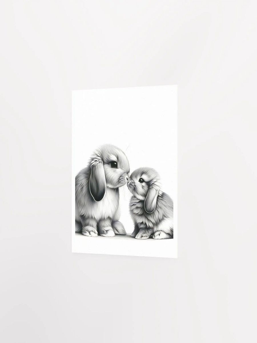 Woodland Lop Eared Bunny Print A200 product image (3)
