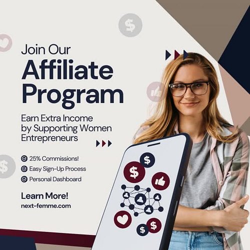 🚀 Join the NextFemme Affiliate Program and earn money while helping women succeed! 💸 #NextFemmeAffiliates #WealthBuilding #Sm...