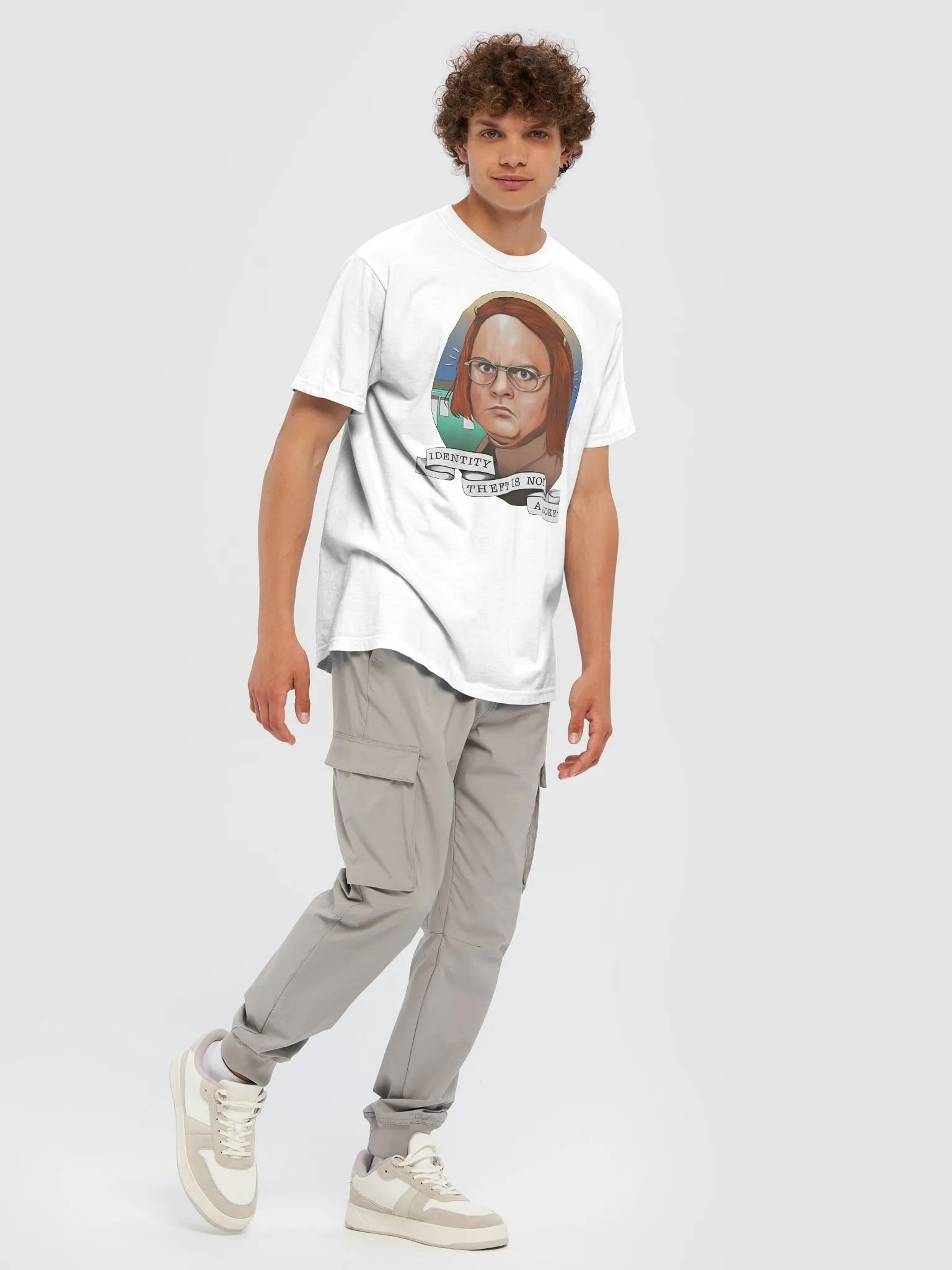 Rainn Wilson Identity Theft Is Not A Joke Shirt product image (1)