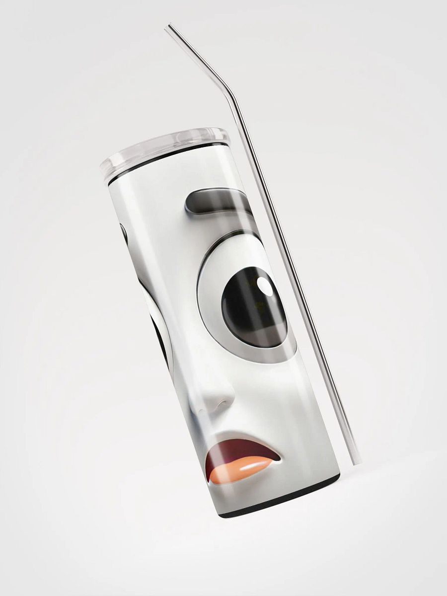 Surprised Expression Stainless Steel Tumbler product image (4)
