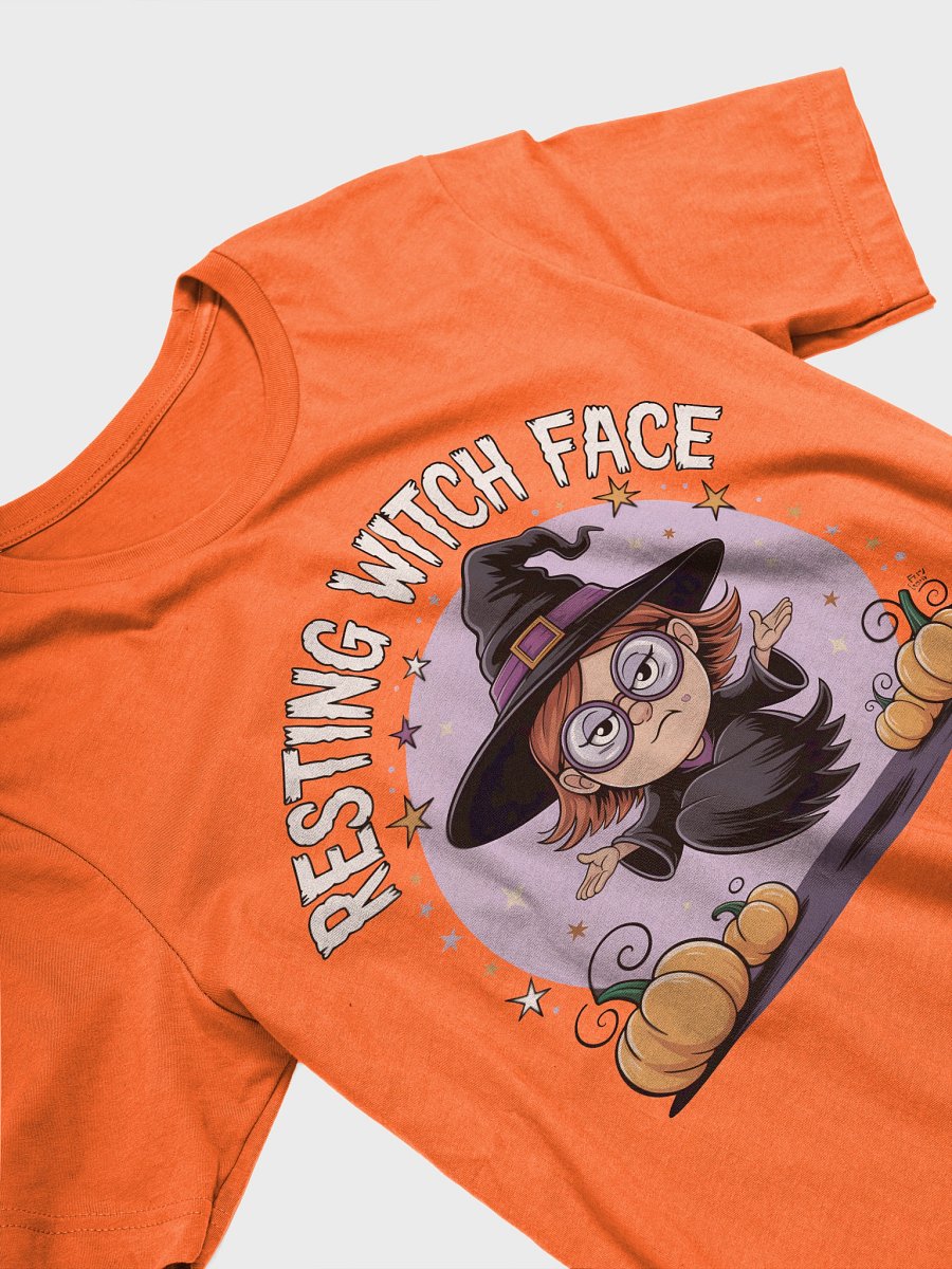 Resting Witch Face Cartoon T-Shirt product image (25)