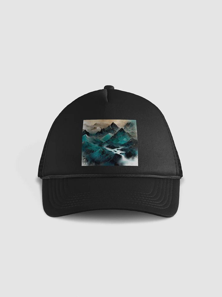 Ink Wash Elegance Trucker Hat product image (1)