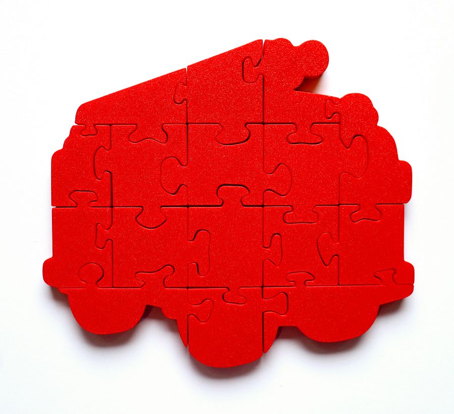 Fire Truck 3D Printed Jigsaw Puzzle – Ready for Rescue! product image (3)