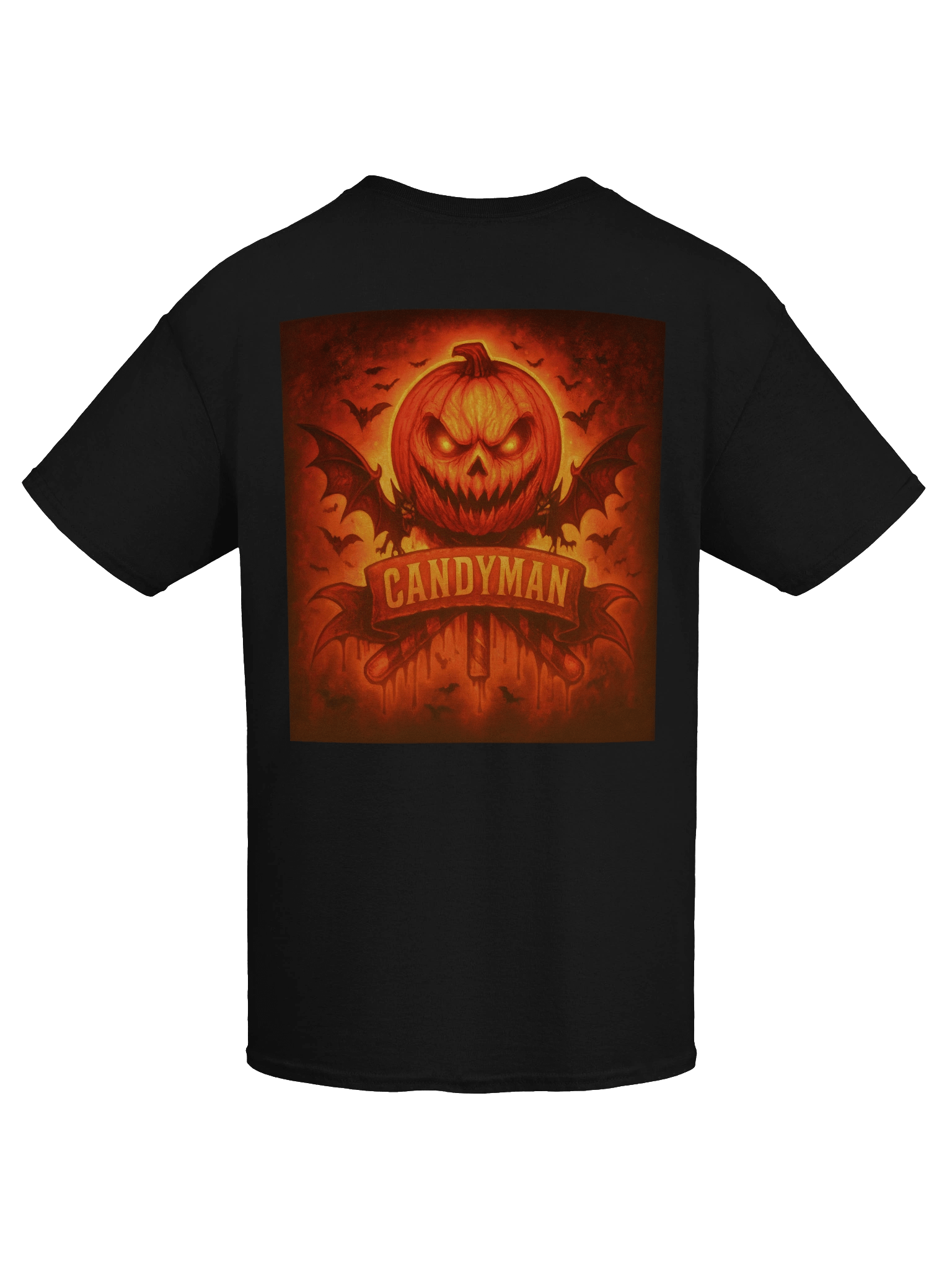 Double Sided Double Logo Halloween Shirt product image (100)