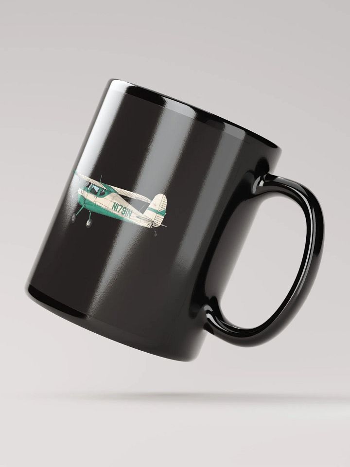 Sky High Adventure Mug - Cessna 120 Digital Illustration Pilot Gift product image (2)