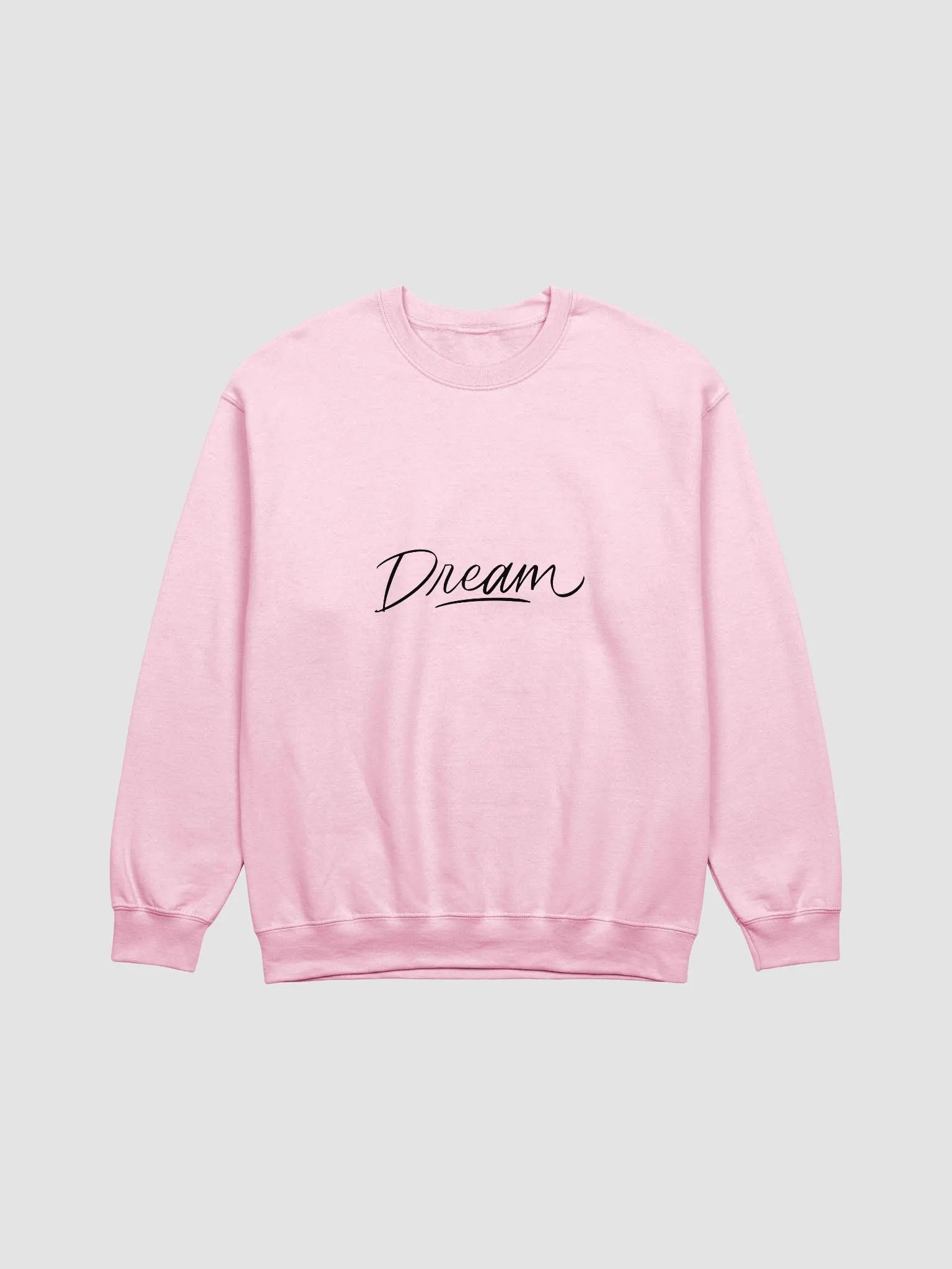Plus Size Women's Dream Obsidian Printed Classic CrewneckLong Sleeve Pullover product image (1)