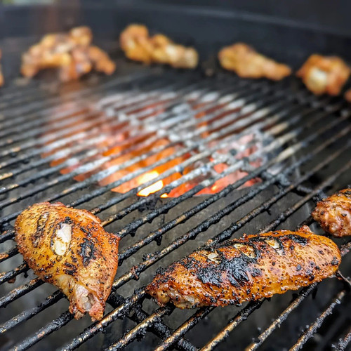 Wing night!  #wings #chicken #chickenwings #grilling #grill #bbq #dinner #yum