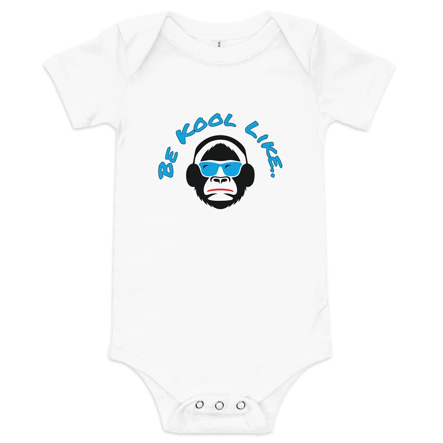 Kool Gorilla Baby Onesie product image (1)