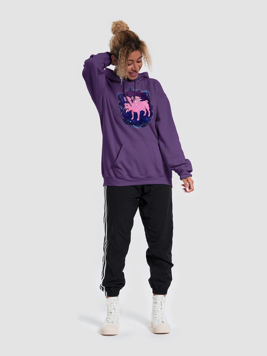 Pink Pug Cerebus In The Stars - Hoodie product image (7)