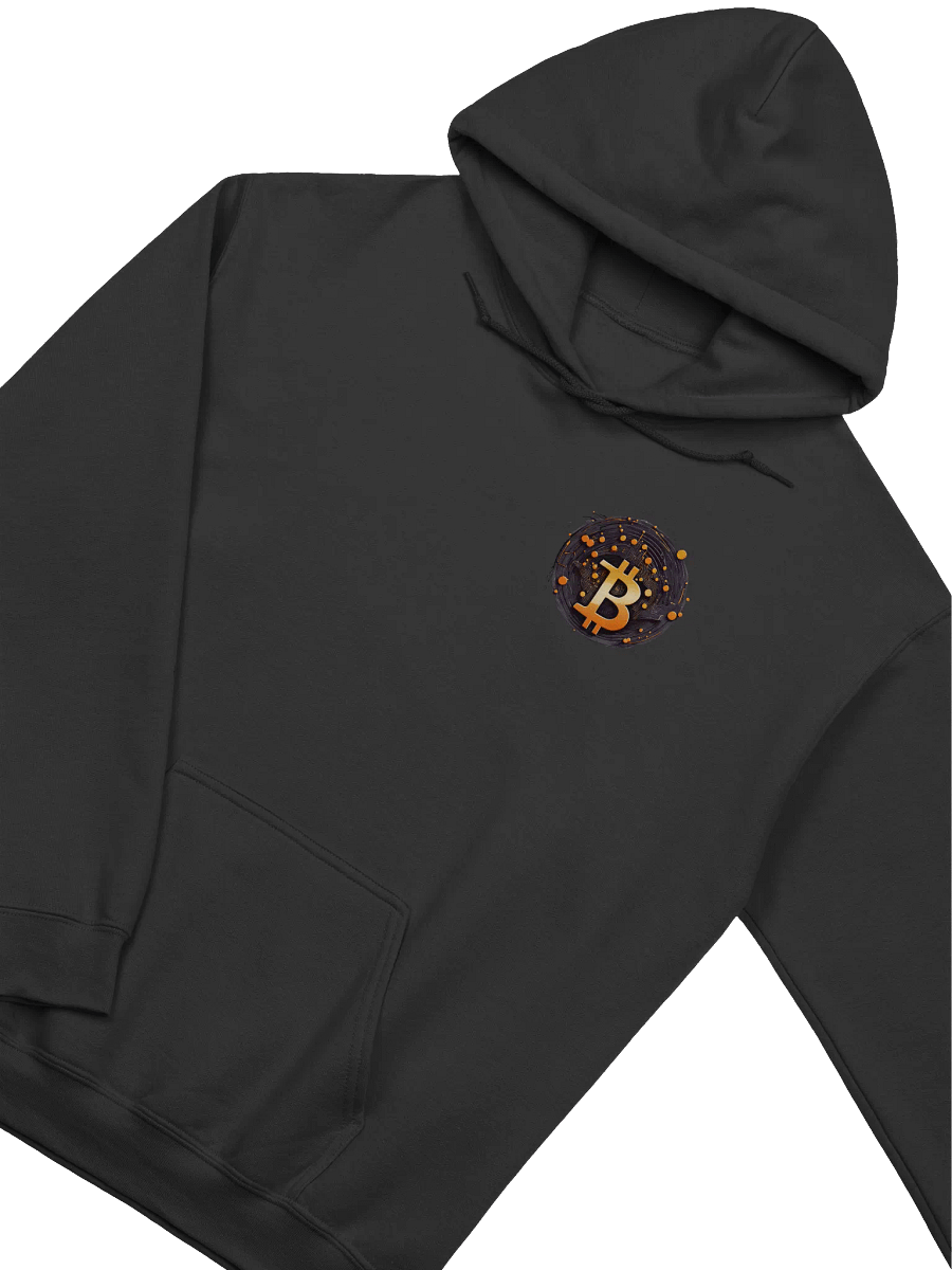 Golden Bitcoin To The Moon Hoodie, Trendy Crypto Sweatshirt, Perfect Gift for Bitcoin Lovers product image (1)