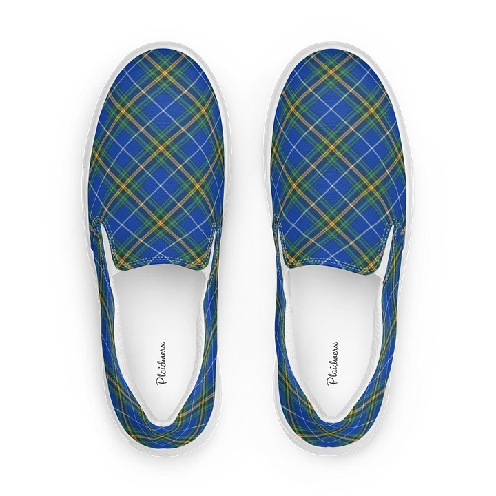 Nova Scotia Tartan Men's Slip-On Shoes product image (1)