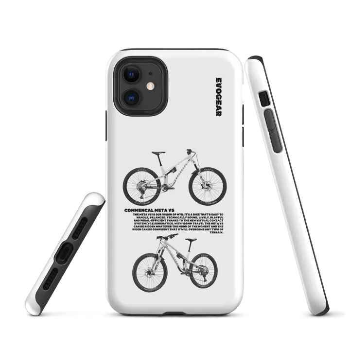 White Commencal Meta V5 iPhone Case product image (1)