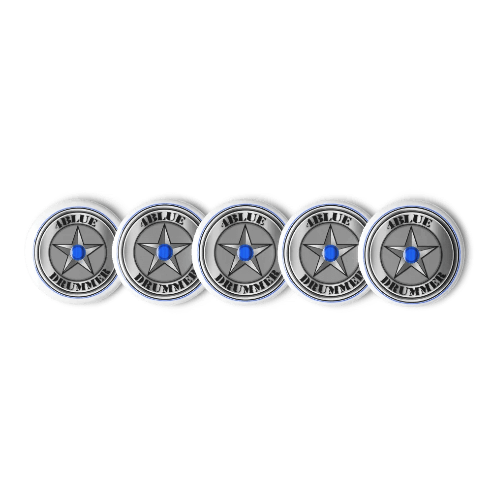 4BlueDrummer Pins product image (1)