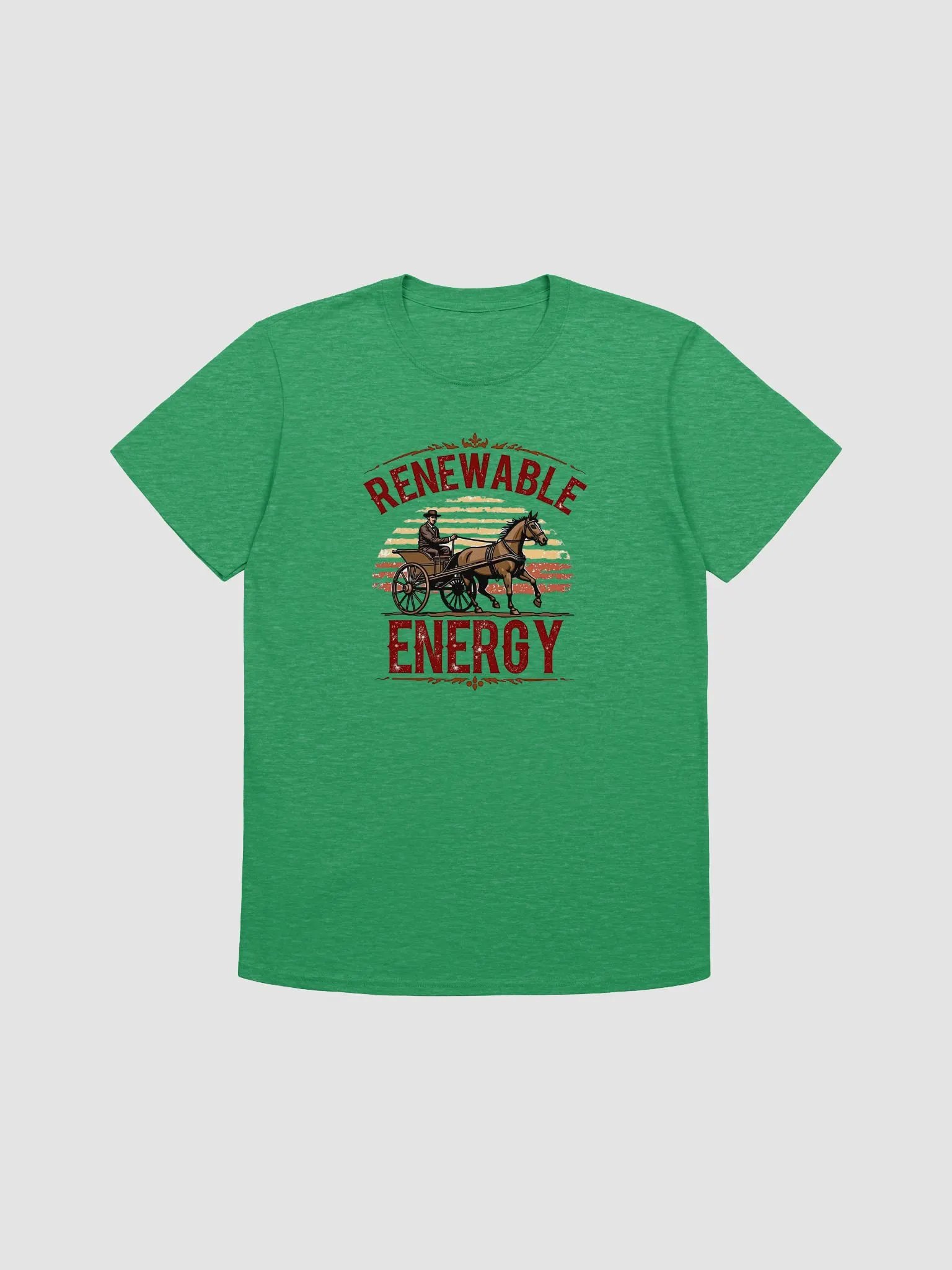 Renewable Energy Carriage Ride Unisex T-Shirt product image (1)