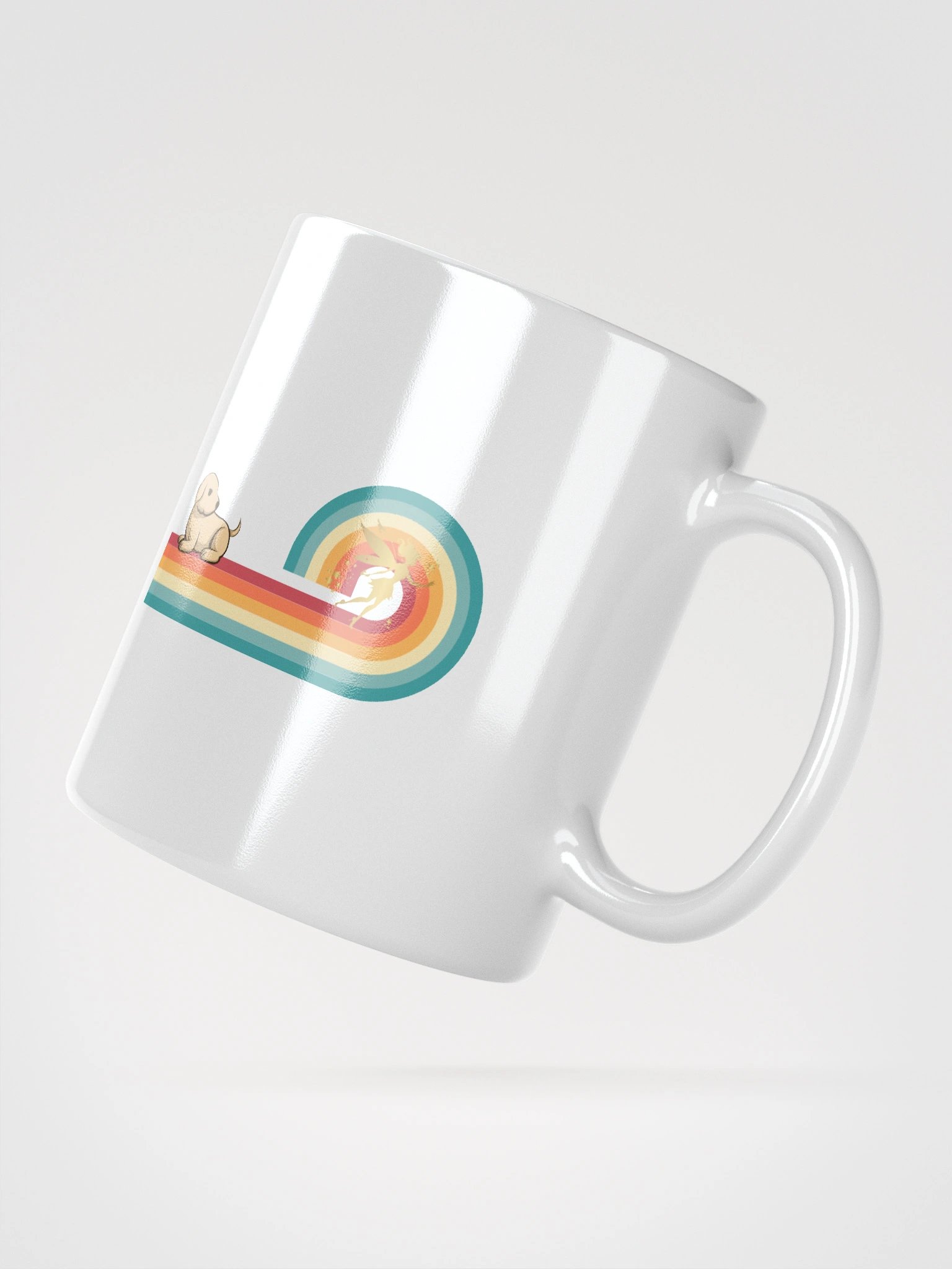 Fairy Path White Glossy Mug product image (7)